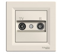 Schneider ASFORA РОЗЕТКА TV/R ПРОХ 8дБ кремовий EPH3300323