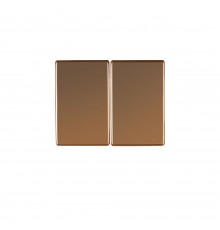 BERKER MED накладка Клавіша 2Х мідь ARSYS COPPER 14340007