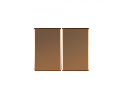 BERKER MED накладка Клавіша 2Х мідь ARSYS COPPER 14340007