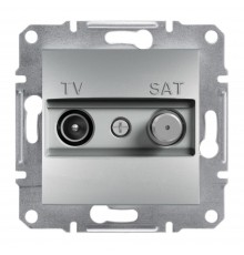 Schneider ASFORA РОЗЕТКА TV-SAT КІНЦЕВА алюміній EPH3400161