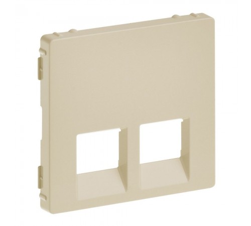 Legrand Valena LIFE Накладка розетки RJ11+RJ45 Слонова кістка 755421