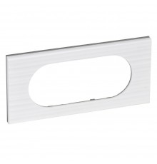 Legrand CELIANE Рамка 4/5 модулів Corian білий рельєф 69015