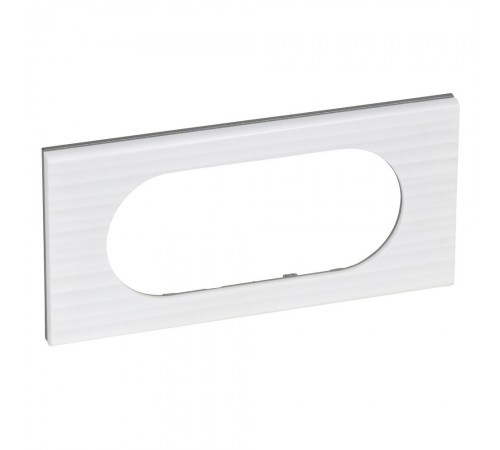 Legrand CELIANE Рамка 4/5 модулів Corian білий рельєф 69015 Legrand CELIANE Рамка 4/5 модулів Corian білий рельєф 69015