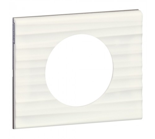 Legrand CELIANE Рамка 1 пост Corian білий рельєф 69011