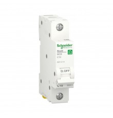 Автоматичний вимикач Schneider Electric Resi 9 6кА С 1p 10A R9F12110