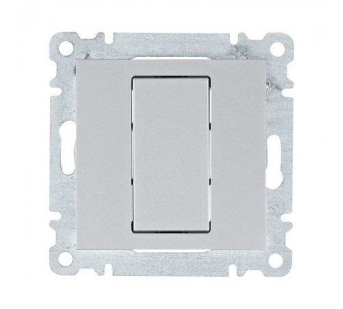 Заглушка Hager Lumina срібна WL7012 Заглушка Hager Lumina срібна WL7012