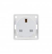 BERKER Integro механізм Розетка British Standard зах.контактів 13А/250В пол.білий 962622502