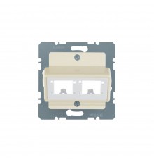 BERKER S.x/B.x накладка для 1 чи 2 єдиних модулів RDM білий 147202
