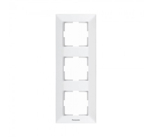 Рамка Panasonic Arkedia Slim потрійна вертикальна біла WNTF08132WH-UA Рамка Panasonic Arkedia Slim потрійна вертикальна біла WNTF08132WH-UA