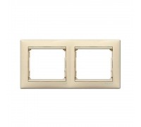 Рамка Legrand Valena Classic слонова кістка 2-кратна 774352