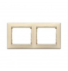 Рамка Legrand Valena Classic слонова кістка 2-кратна 774352