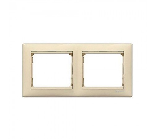 Рамка Legrand Valena Classic слонова кістка 2-кратна 774352 Рамка Legrand Valena Classic слонова кістка 2-кратна 774352