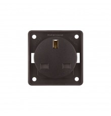 BERKER Integro механізм Розетка British Standard зах.контактів 13А/250В коричневий 962622501