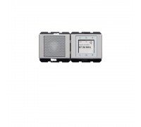 BERKER ARSYS механізм Radio Touch зі спікером сталевий лак 28800004