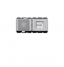 BERKER ARSYS механізм Radio Touch зі спікером сталевий лак 28800004