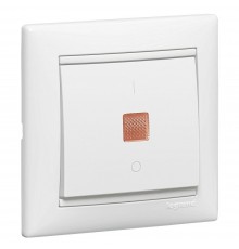 Legrand Valena Classic Вимикач 2-полюсний з індикацією Білий 774449