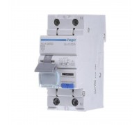 Диференційний автомат Hager 1P+N 6kA B-20A 30mA тип A ADA920D
