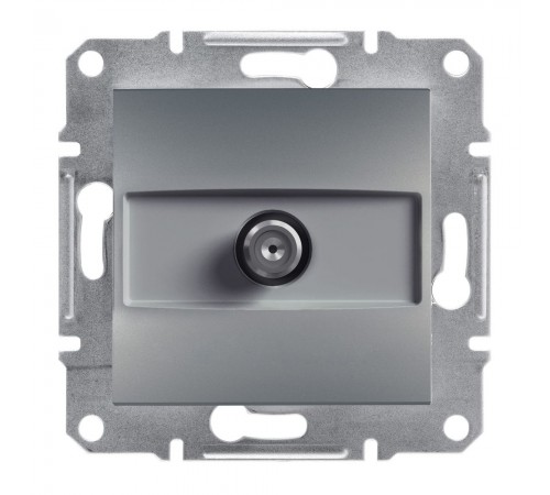 Schneider ASFORA РОЗЕТКА SAT КІНЦЕВА сталь EPH3700162 Schneider ASFORA РОЗЕТКА SAT КІНЦЕВА сталь EPH3700162