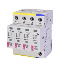 Обмежувач перенапруги ETI C T2 275/20 (3+1) 4p 2440403 ETI
