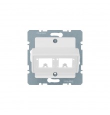 BERKER S.x/B.x накладка для 1 чи 2 єдиних модулів RDM пол.білий 14721909