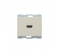 BERKER ARSYS механізм HDMI-розетка підключення сзаду під кутом 90град. білий 3315430002