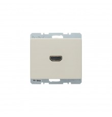 BERKER ARSYS механізм HDMI-розетка підключення сзаду під кутом 90град. білий 3315430002