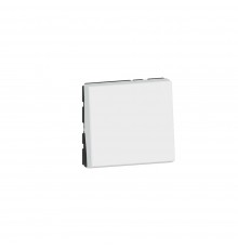 Legrand MOSAIC NEW Вимикач 2 модуля 10А 250В колір MOSAIC NEW Вимикач 2 модуля 10А 250В колір Білий 077010L